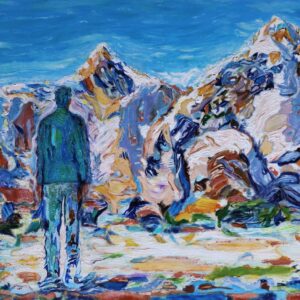 Sergio Paul Ianniello - Land Listening (W101.5 x H76.5 x 3.5cm)