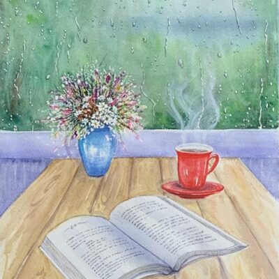 All Set for Me Time by Yuko Sherry
$450 Watercolour 45x55cms